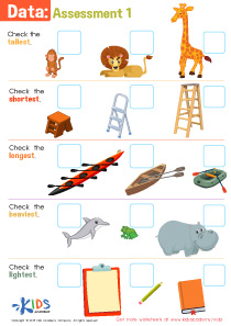 Shapes: Assessment 3 Worksheet: Assessment 2, Printable PDF for Children